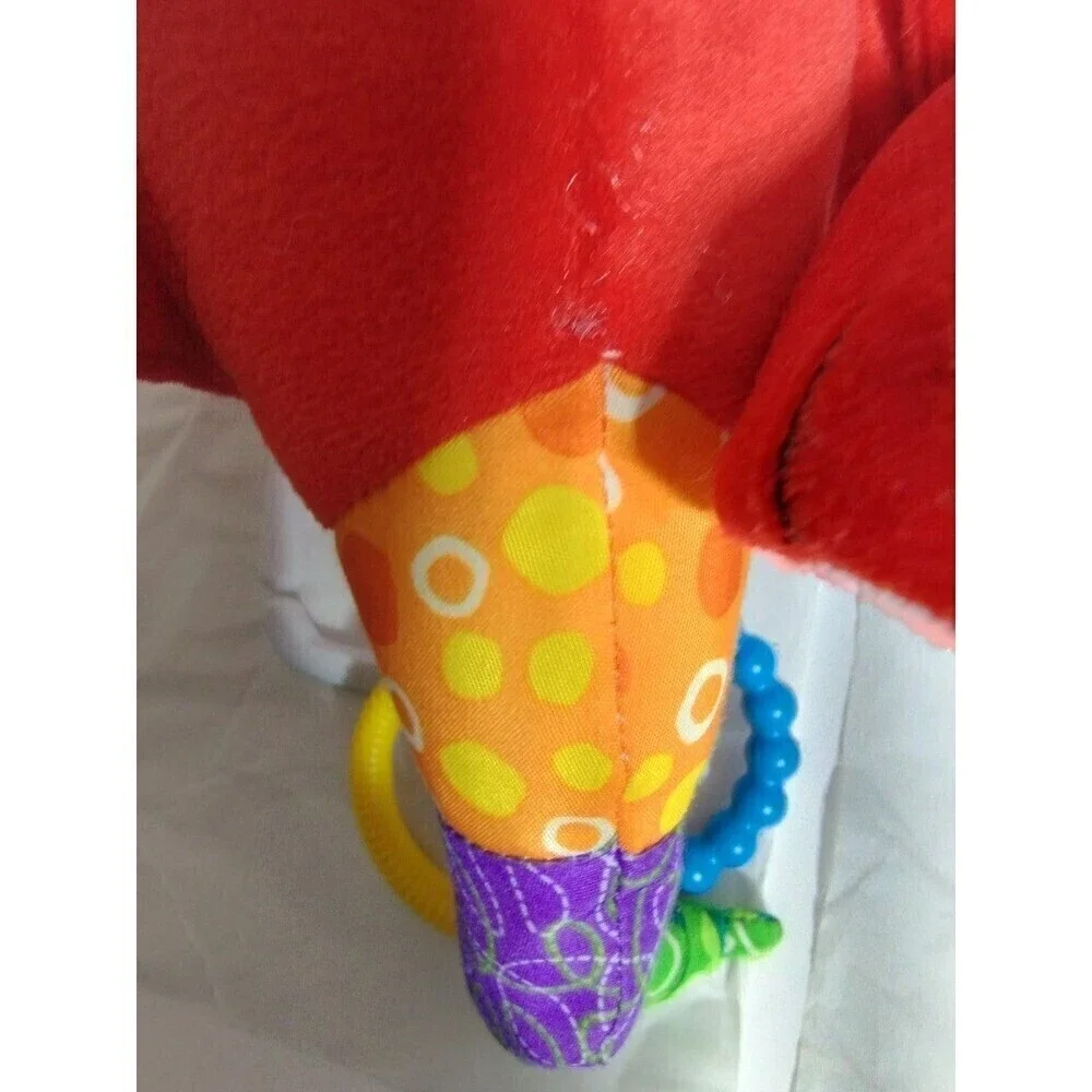 Lamaze 2006 Learning Curve Red Kangaroo &Joey Soother,Teether,Rattle Sensory Toy